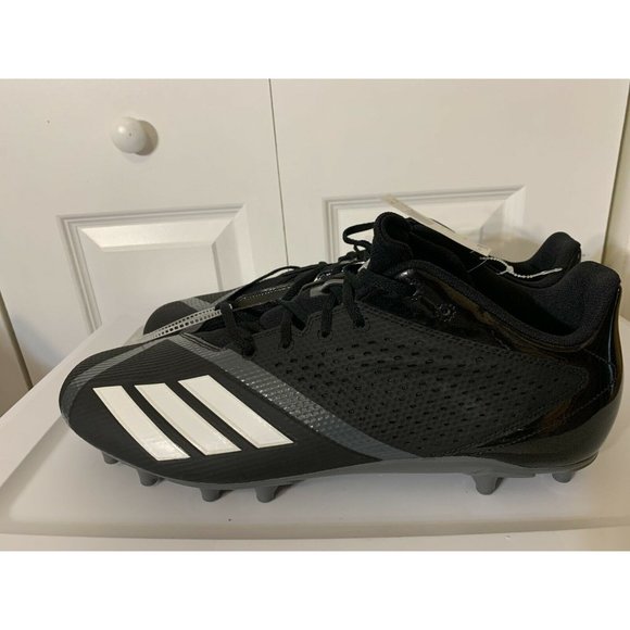 New Adidas Mens SZ 18 5-Star Low Top Lace Up, BlackWhite/Night Metallic,Sz UK 17 main image 6